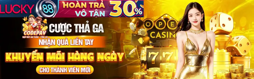 Bốn màn hình trò chơi Xèng khác nhau thể hiện các loại slot cổ điển, video, jackpot và 3D
